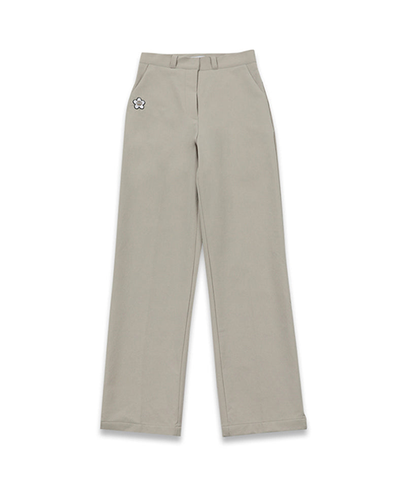 MACKY Golf: Straight Fit Pants - Beige