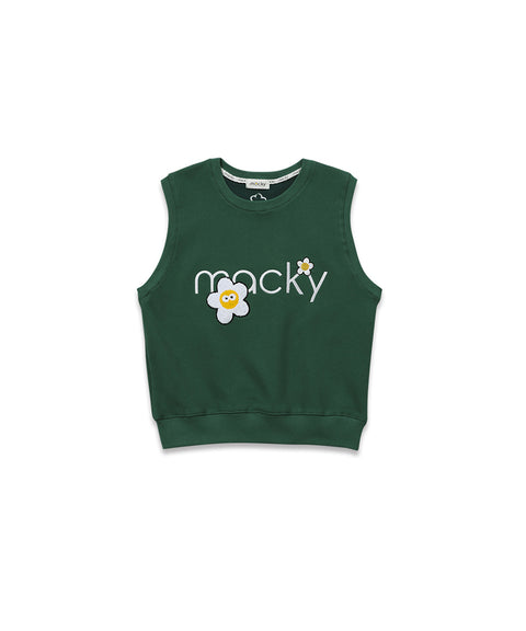 MACKY Golf: Kitch Bookle Vest - Green