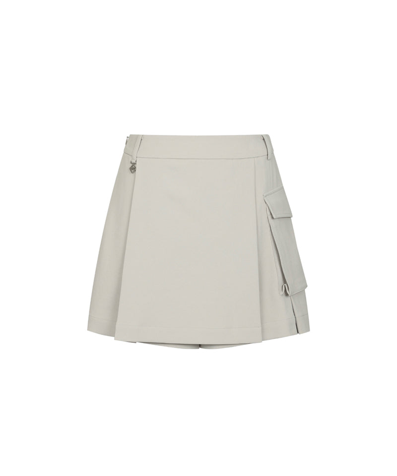 [Season End] Monday Flow New Four Seasons Skirt - Light Beige