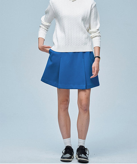 LE SONNET Lily Skirt - Blue