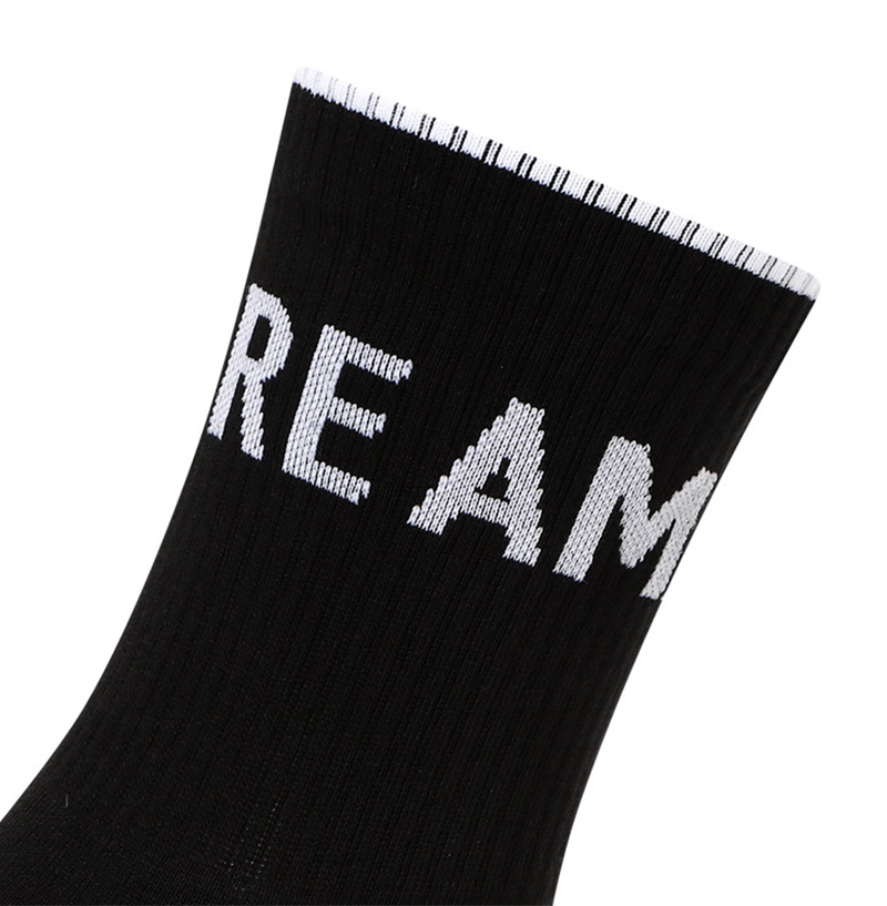 Amazing Cre Logo Point Middle Socks - 3 Colors