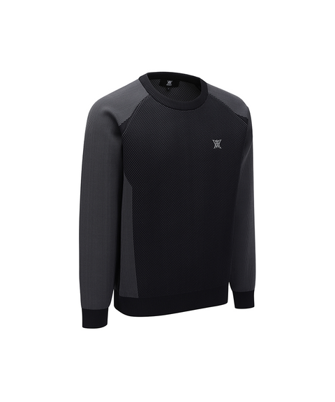 Men's FA Raglan Sleeve Sweater - Dark Grey