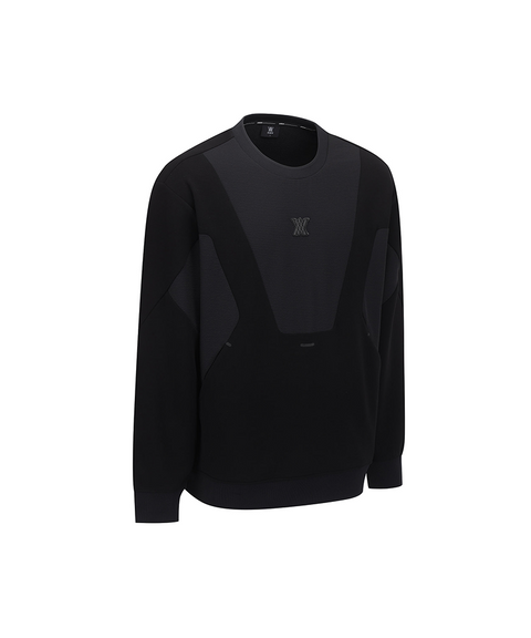 Men's FA Hybrid Sweatshirt - Black