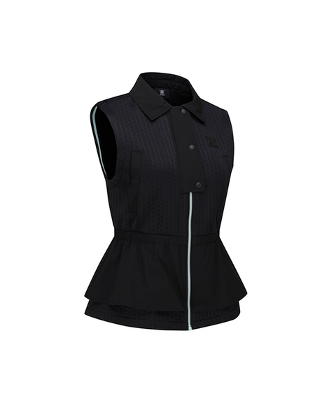 Women's FA Mid Length Vest - Black