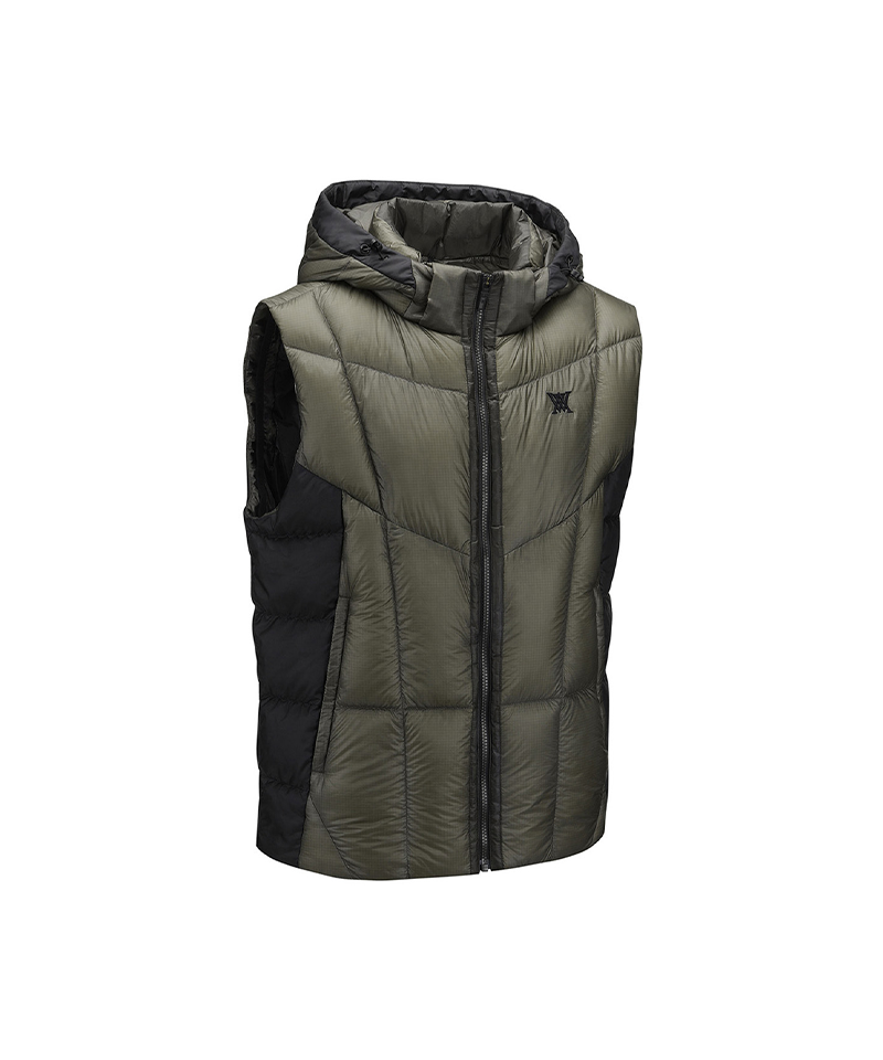 Men's WI Heavy Shadow Swing Down Vest - Charcoal Grey