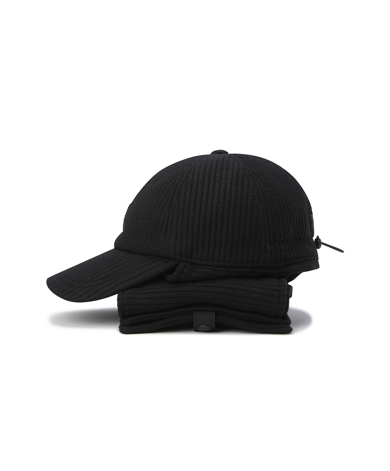 Unisex Muffler Cap - Black