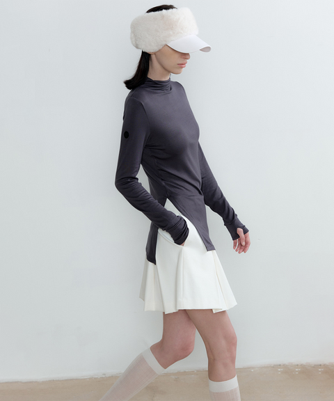 Anell Golf Clea Tuck Skirt - White