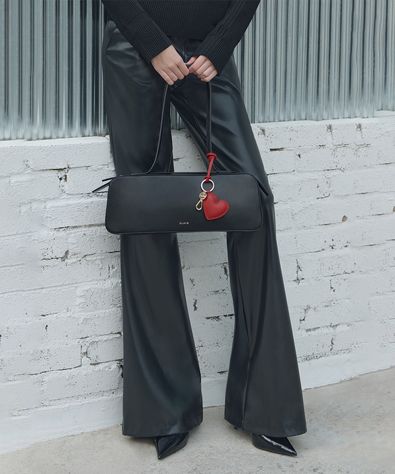 CLAVE Heart Charm - Red