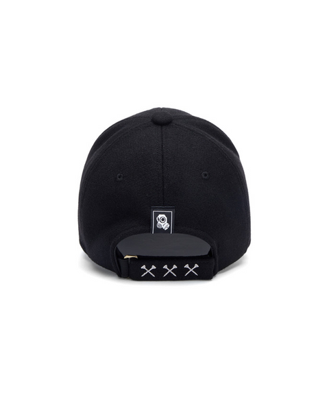 Jamie West Alex Wool Ball Cap - Black