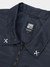 Jamie West Collar Point Work Jumper - Navy