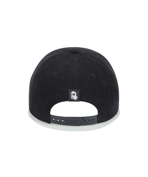 Jamie West Corduroy Trucker Ballcap - Black