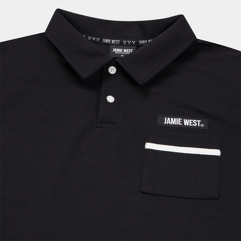 Jamie West Flame Pocket P-Shirts - Black