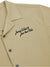 Jamie West JWGC Lettering Open Collar Set-up Shirts - Beige