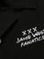 Jamie West Lettering Open Collar Shirts - Black