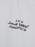 Jamie West Stand Collar Lettering Windbreaker - White