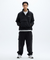 Jamie West Tactical Hidden Hood Packable Anorak - Black