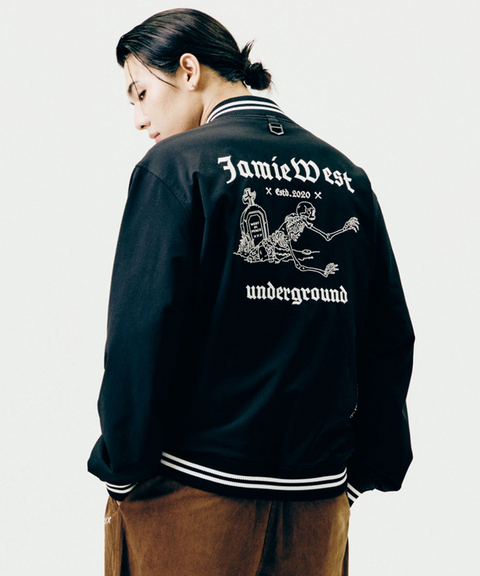 Jamie West Underground Stadium Jacket - Black