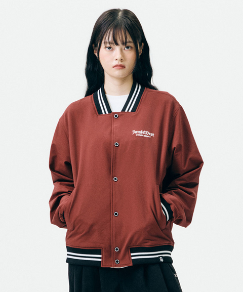 Jamie West Underground Stadium Jacket -  Burgundy