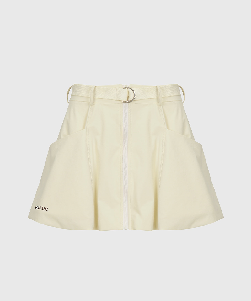 KANDINI Balloon Wind Skirt - Cream