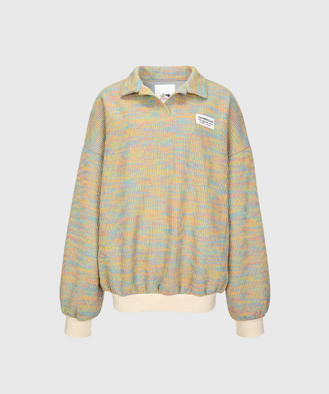 KANDINI Oversized Knit Top - Pastel