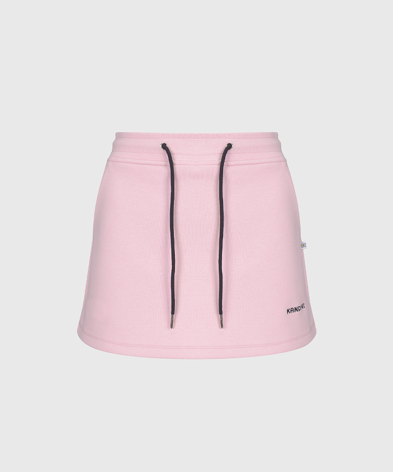 KANDINI Sweat Mini Skirt - Pink