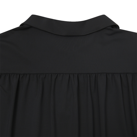 Monday Flow Light Stretch Long Sleeve Top - Charcoal Gray