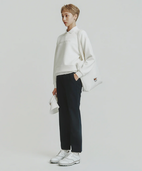 MCC Women's Woven Mix Sweatshirt - Off White
