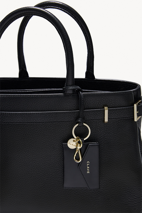 CLAVE Mini Walet Charm - Black