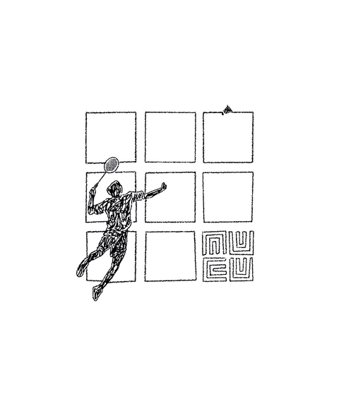 LENUCU Cool Touch Bingo T-shirt (Badminton ver.) - 3 Colors