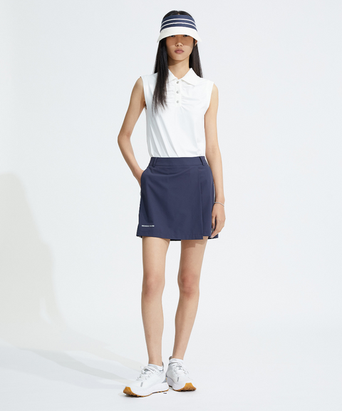 Monday Flow Slim Comfy Skirt - Dark Navy