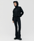 Goal Studio Women's 3-Layer Cropped Active Jacket - Black