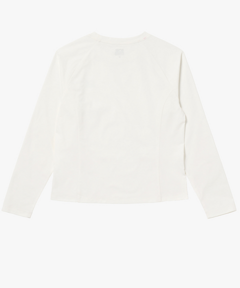 Goal Studio Women's Air Dry Long Sleeve Tee - Off White
