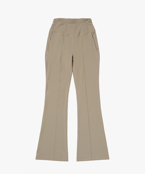 Goal Studio Women's Athletic Jersey Pants - Dark Beige