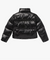 Goal Studio Women's Cropped Puffer Down Jacket - Black