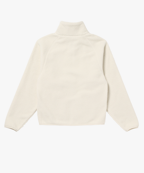 Goal Studio Women's Essential Fleece Jacket - Cream