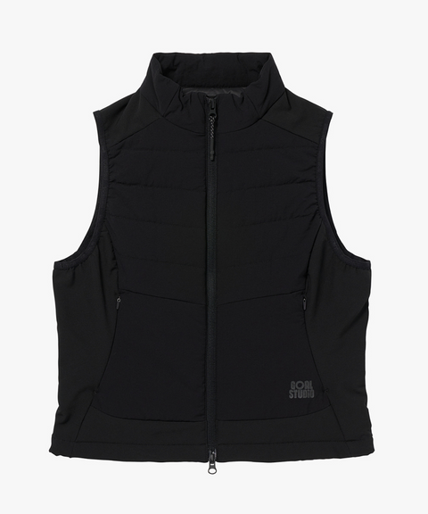 Goal Studio Women's Hybrid Lightweight Vest - Black