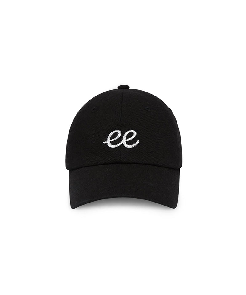 PIV'VEE ee Logo Ball Cap - Ebony Black