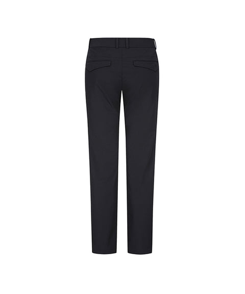 [Warehouse Sale] ANEW Golf: Men A Diagonal Line Incision Long Pants - Black