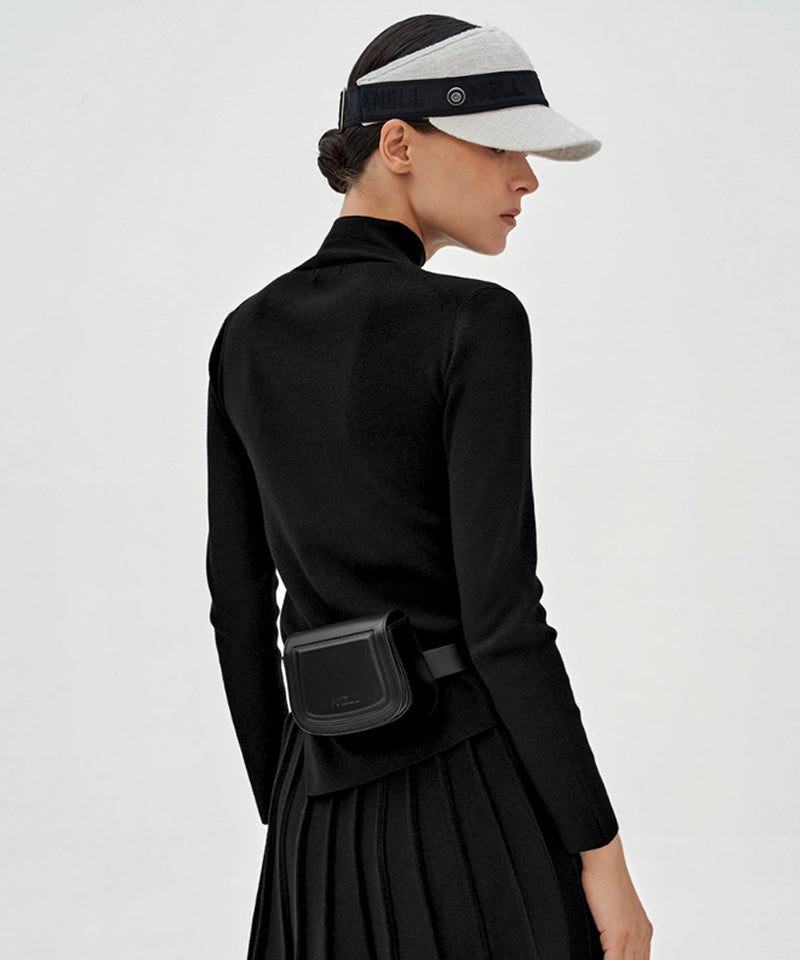 Anell Golf Tote Belt Bag - Black