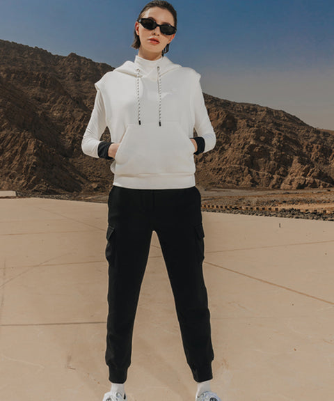 OBER Golf PK Hooded Vest - White