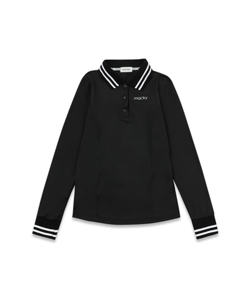 MACKY Golf: Lily Pk T-Shirt - Black