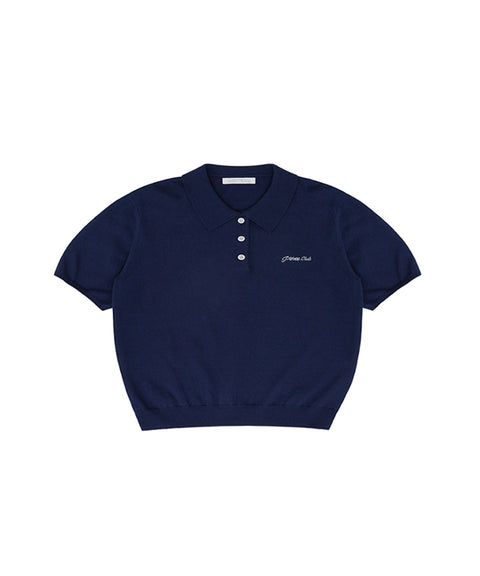 PIV'VEE Club Cotton Knit PK Shirt - 3 Colors