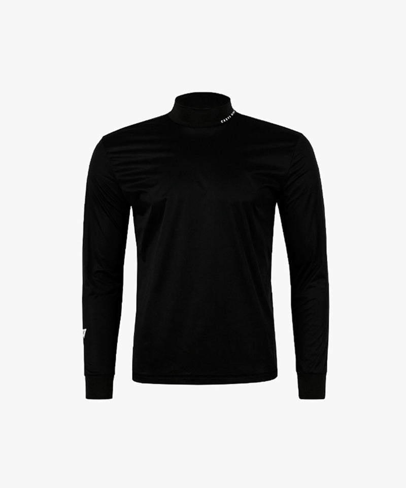 CREVE NINE: Men's Windproof Inner Tee - Black