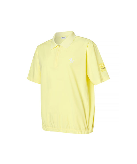 XEXYMIX Golf Men's Air Hole Half Zip-Up Short Sleeve - 4 colors