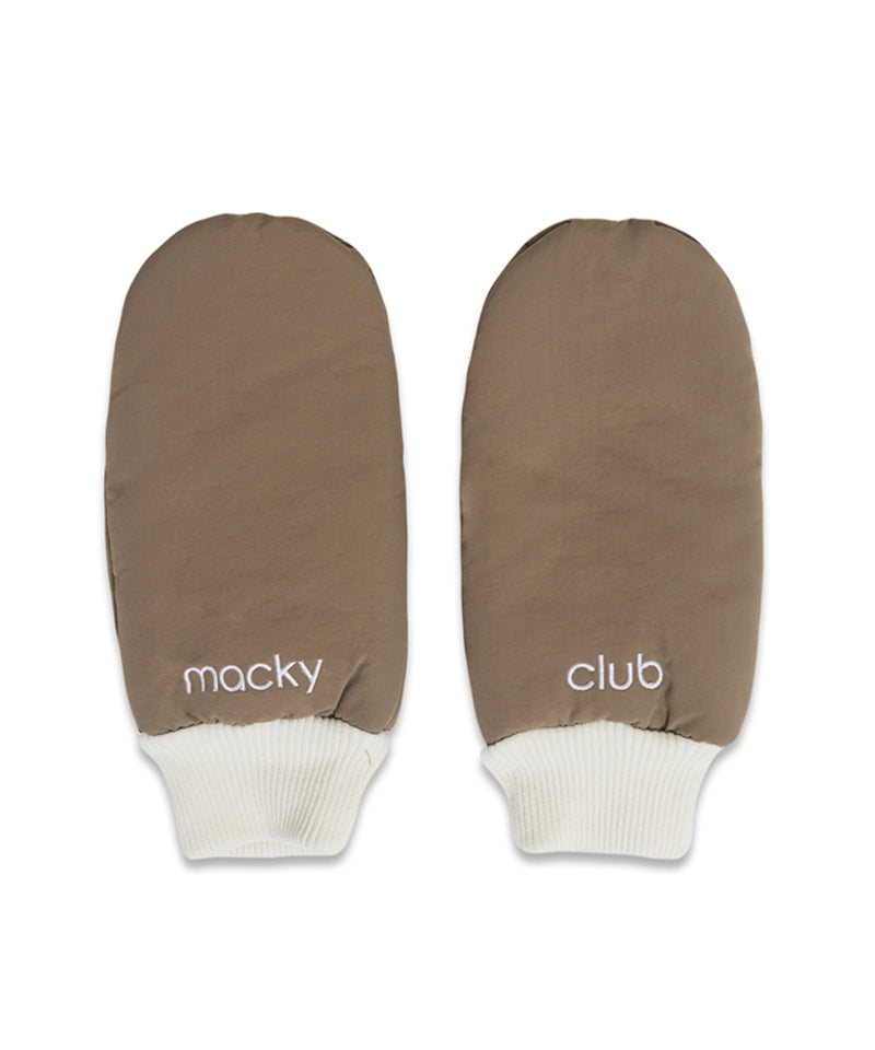 MACKY Golf: Logo Padded Glove - Khaki