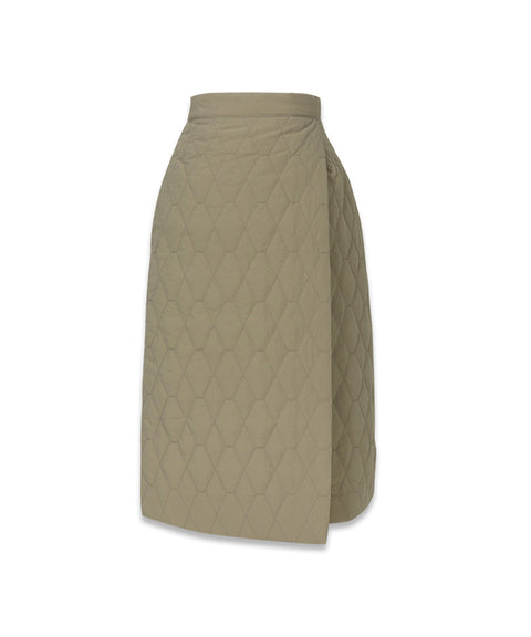 MACKY Golf: Always Macky Long Skirt - Beige