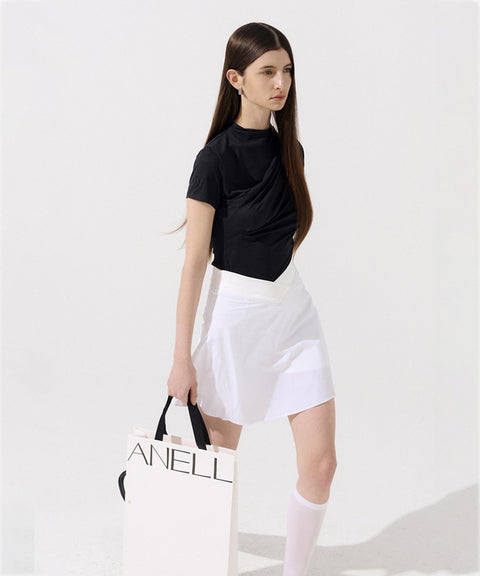 Anell Golf Lua Short Sleeves - Black