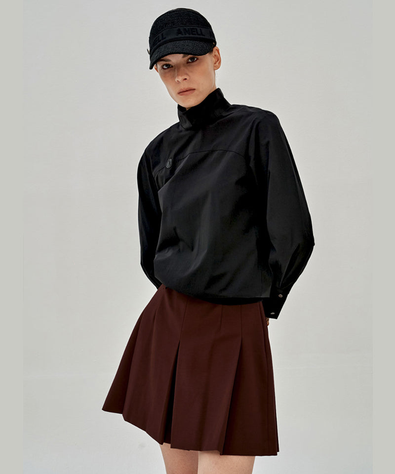 Anell Golf Mu Culotte Pants - Wine Brown