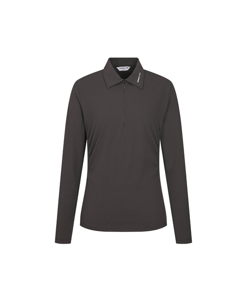 Monday Flow Philite Gimo Cara Top - Charcoal Gray