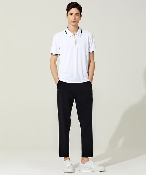[Warehouse Sale] Haley Golf Wear Men's Semi Jogger Banding Pants Black